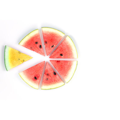 Watermelon Slice - Photographie sur toile tendue