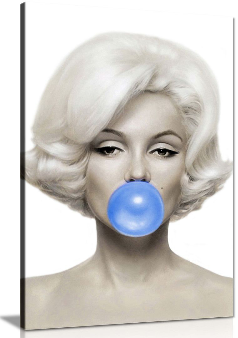 Marilyn Monroe Print Canvas Wall Art Picture Print Home Decor