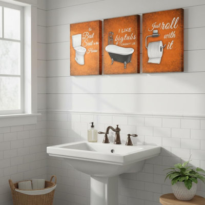 3 Piece Wrapped Canvas Print