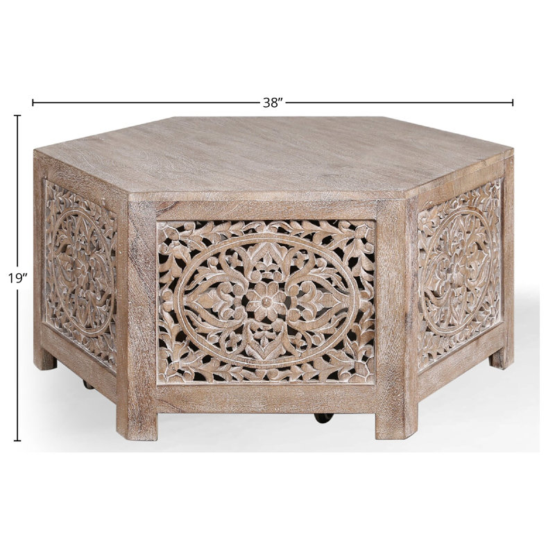 Aikens Solid Wood Coffee Table