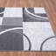 Tapis gris à motif géométrique Bocca-1577159811