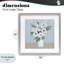 «Cerulean & White Blooms», reproduction encadrée sous verre, conception de Marilyn Dunlap-984474690-984474718