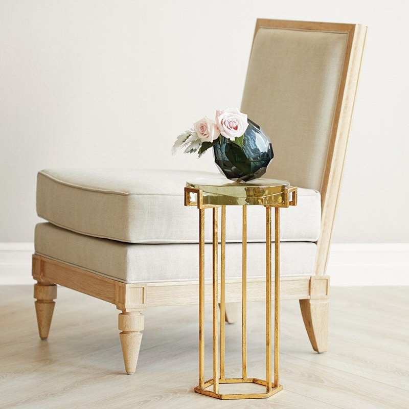 Prism Glass End Table