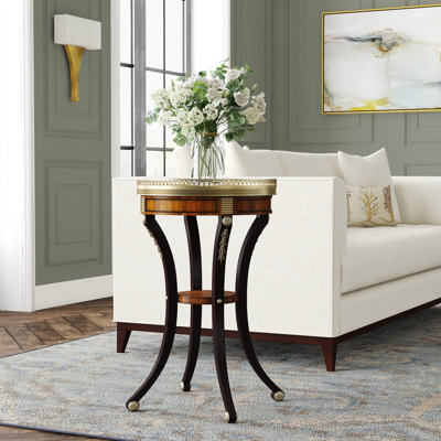 Table de bout avec plateau Compass Vendome
