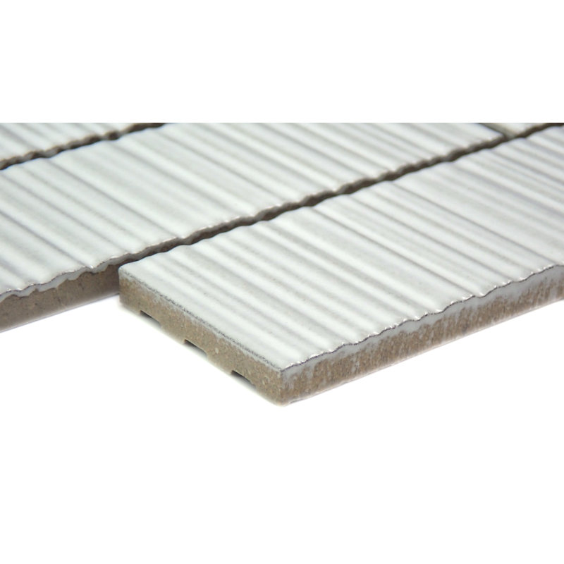 Ornami 11" x 12" Ceramic Mosaic Tile, Kami