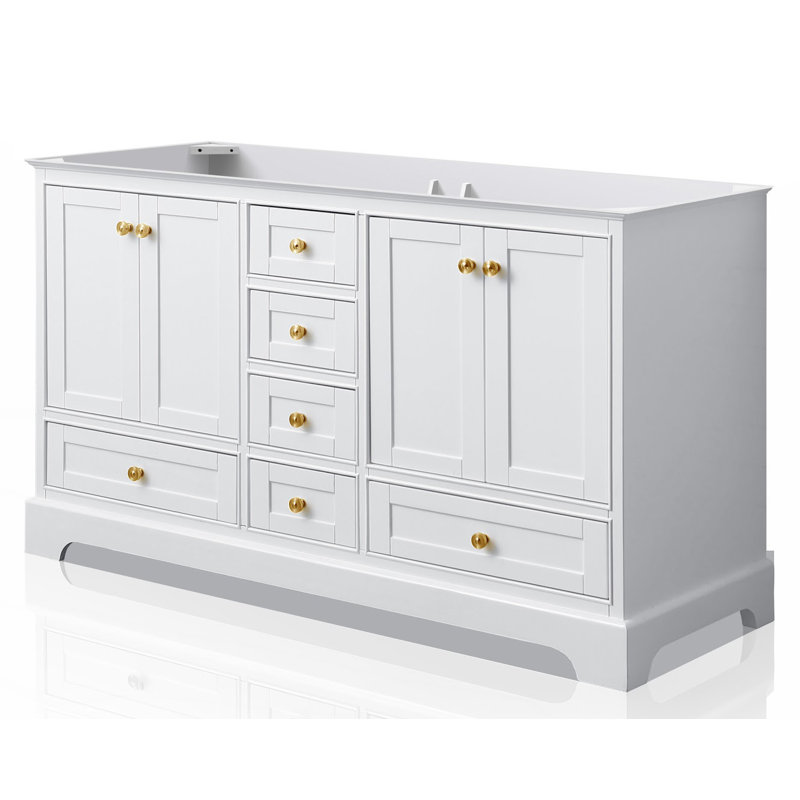 Base de meuble-lavabo double 59 po Jeannine