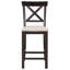 6-Piece Counter Height Dining Table Set Table with Shelf 4 Chairs and Bench for Dining Room-70022377-70022382-70022383-70022387
