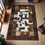 Tapis tricolore en peau de vache_8,83 po x 12 pi-1831480756