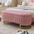 Elegant Upholstered Storage Ottoman With Button-Tufted Design And Metal Leg-67733807