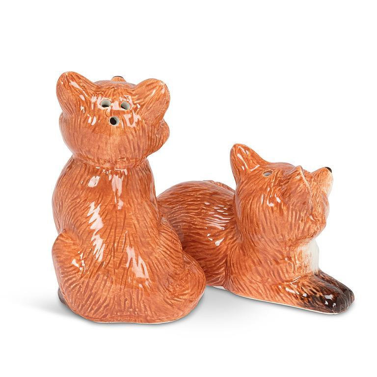 Salière et poivrière Foxes