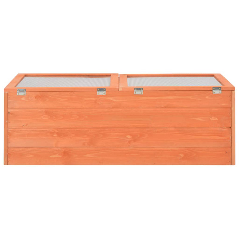 Haytug 39.4' W x 19.7' D Cold Frame, 39.4" W x 19.7" D x 13.4" H
