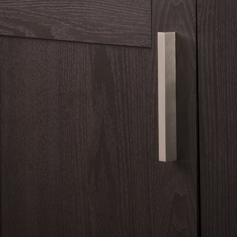 Streamline Collection Rectangular Pull - 5-1/16" Center to Center Cabinet Pull Toasted Nickel - Contemporary Hardware for Drawers & Cabinets