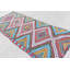 Tapis kilim turc authentique authentique dans des motifs complexes traditionnels pour la décoration intérieure