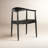 Kazbah Leather Dining Arm Chair-2072678523