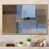 Toile naturelle avec cadre flottant