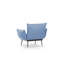 Fauteuil en polyester l 37,4 po Allessio-1230758403