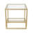 Athena Glass Top End Table-213063352