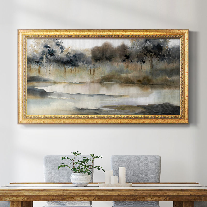 Serene River - reproduction de photo sur toile, H 29 po x l 53 po x P 2,5 po