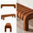Oyan Modern Channel Tufted Backless Upholstered Bench-107520322-120610687