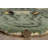 Harjo Crocodile Shaped Green Accent Rug-575349366
