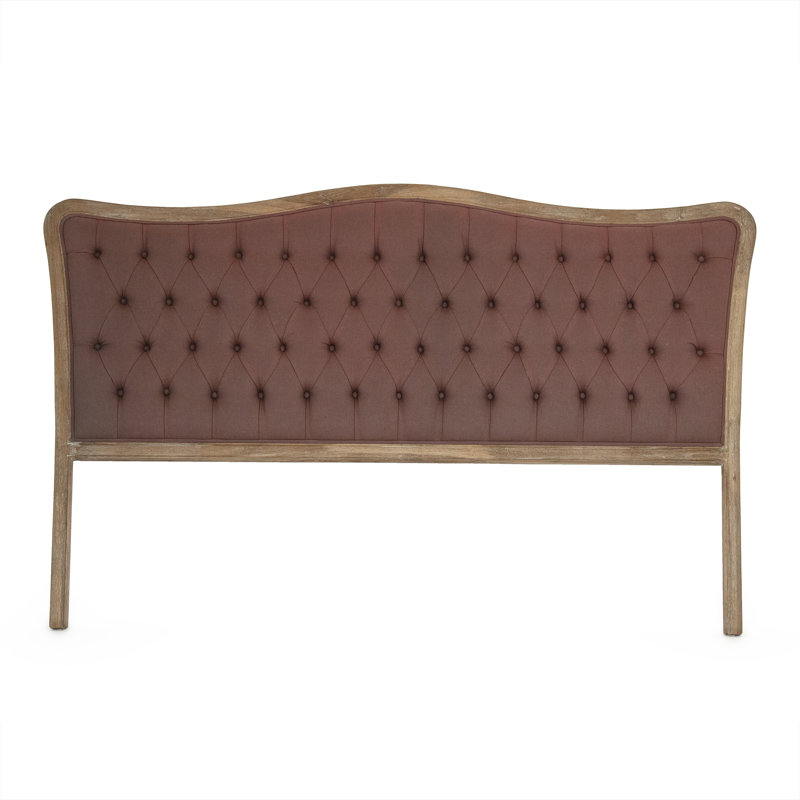 Maison Upholstered Linen Panel Headboard