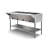 Four Pan Open Well Electric Steam Table with Undershelf, ST-4P-O