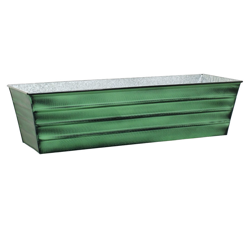 Nolette Handmade Window Box Planter, 9.5" H x 36" W x 12" D
