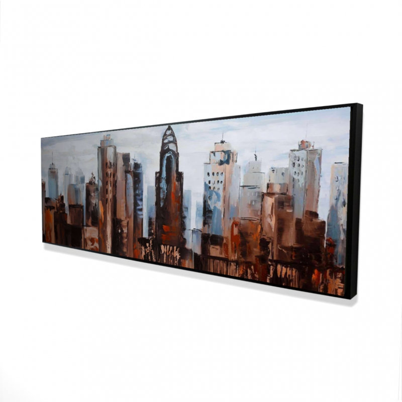 «Sullen Day In The City» sur toile