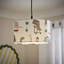 15cm H Linen Blend Drum Lamp Shade ( Clip On ) in Cream
