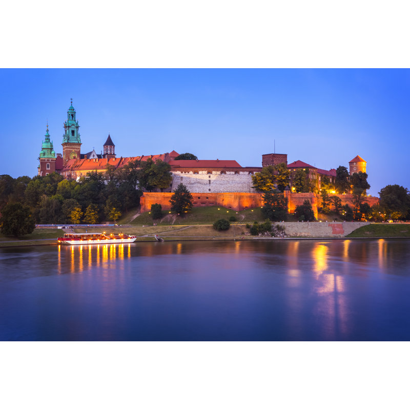 Krakow Wawel Royal Castle by Espiegle - Wrapped Canvas Print, 61cm H x 91cm W x 3.8cm D