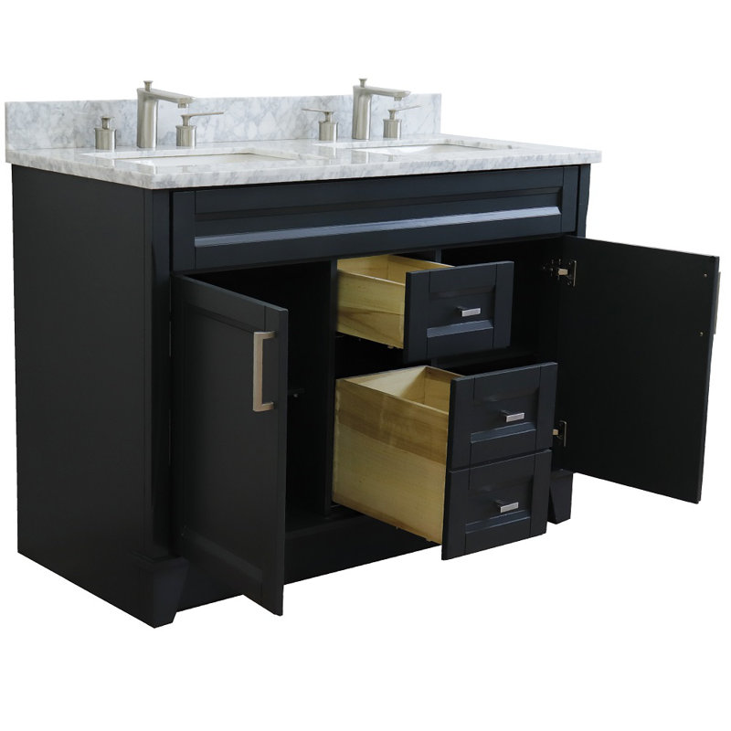 Ensemble de meuble-lavabo double 49 po Buenrostro