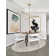 Clarke Oval Metal Base Dining Table