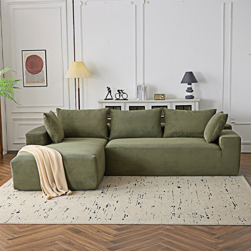 Modular Upholstered Sectional Sofa