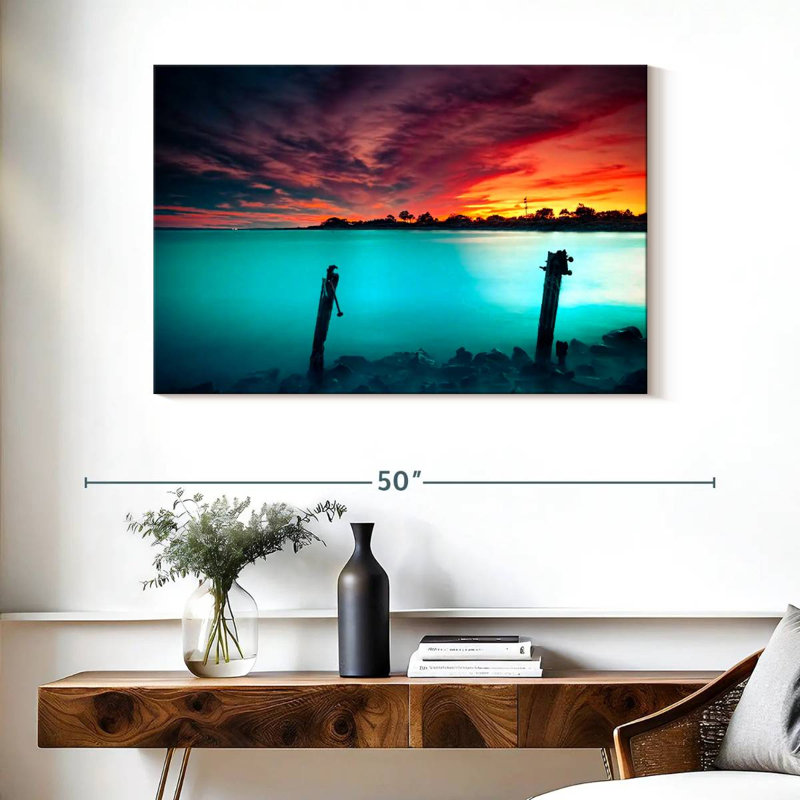 Alvord Staten Island Sunrise, 26" H x 39" W