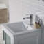 Ensemble de meuble-lavabo simple de 16 po avec miroir Mance-24550979