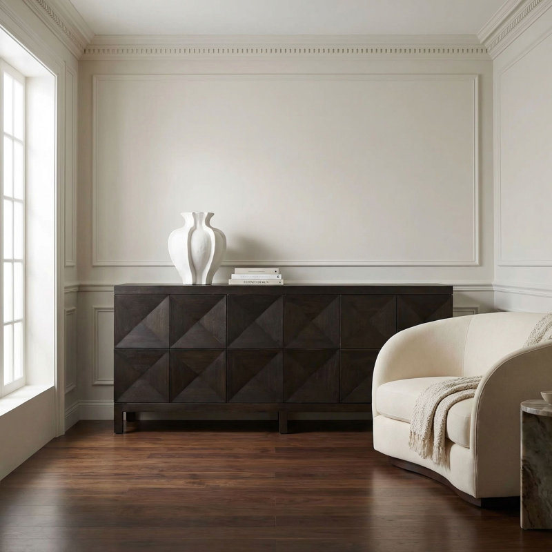 Quadrant 76'' W Solid Wood Sideboard