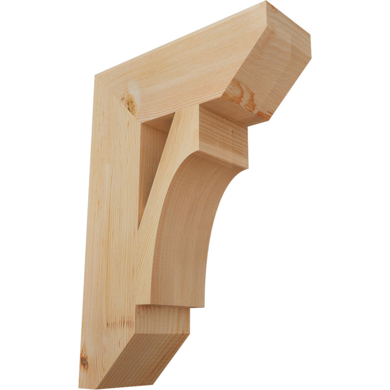Support en bois Westlake, Sapin de Douglas, H 26 po x l 5,5 po x P 18 po