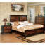 Table de chevet acacia noyer 1pc seulement