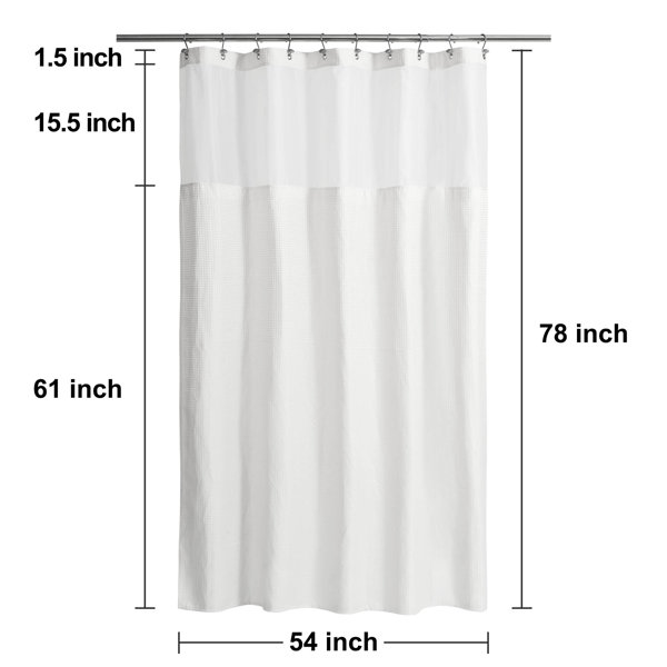JOOCAR Highway Shower Curtain with Hooks Path Striped Cornering Curve Line  Traffic Wave Wave Winding Endless Fabric Shower Curtain Decorative 72x72