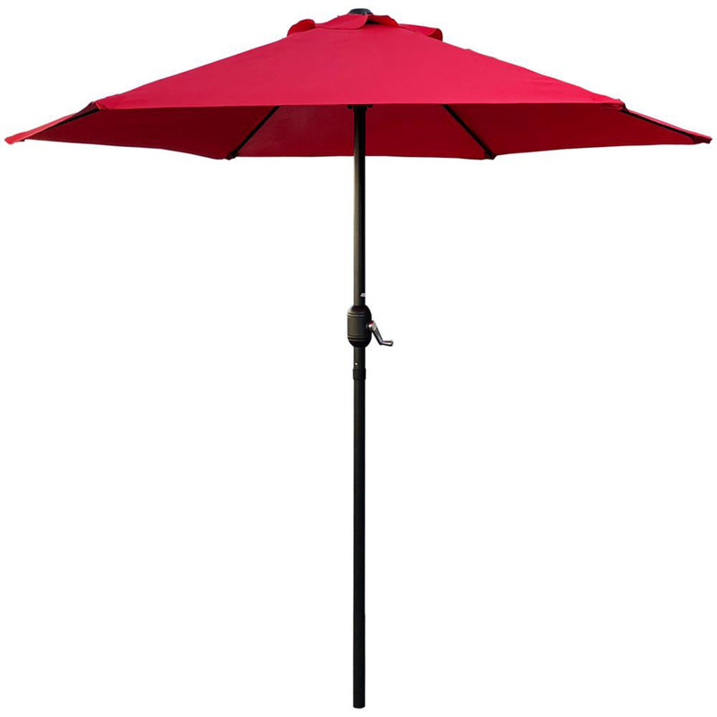 Parasol de marché Tempo, Rouge, 120''