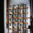 70.5"H X 70.9"W Wood Double 5-Tier Bookcase-800694549