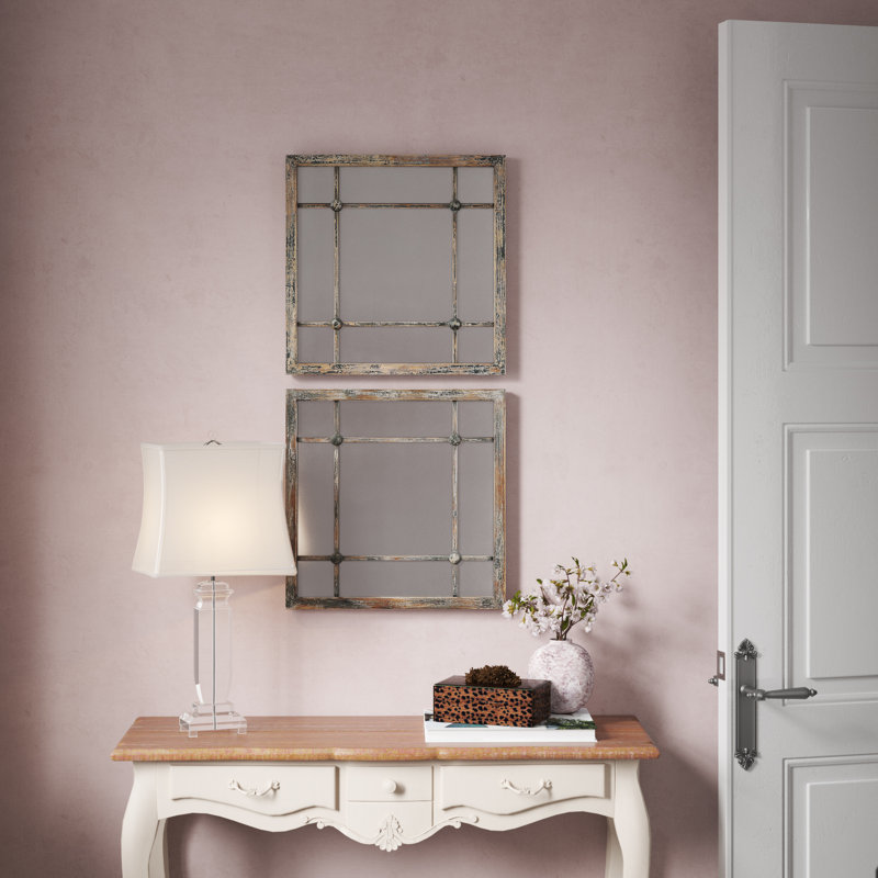 Ensemble de 2 miroirs