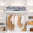 Nikolin Stackable Plastic Underbed Storage Box with Double-Open Lid and Wheels-1459822034-1459822033
