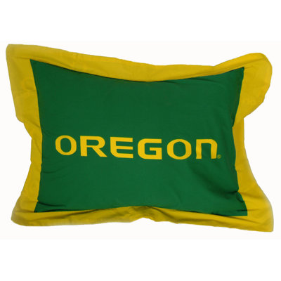 NCAA Cotton Blend Sham Set