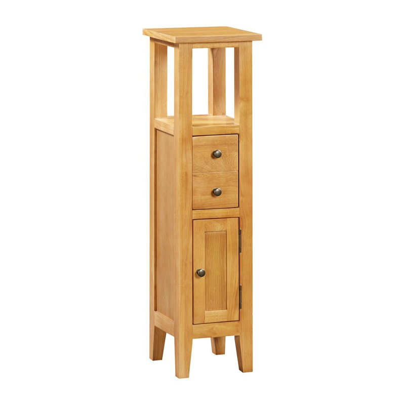 Apollonios Freestanding Linen Cabinet, Brown