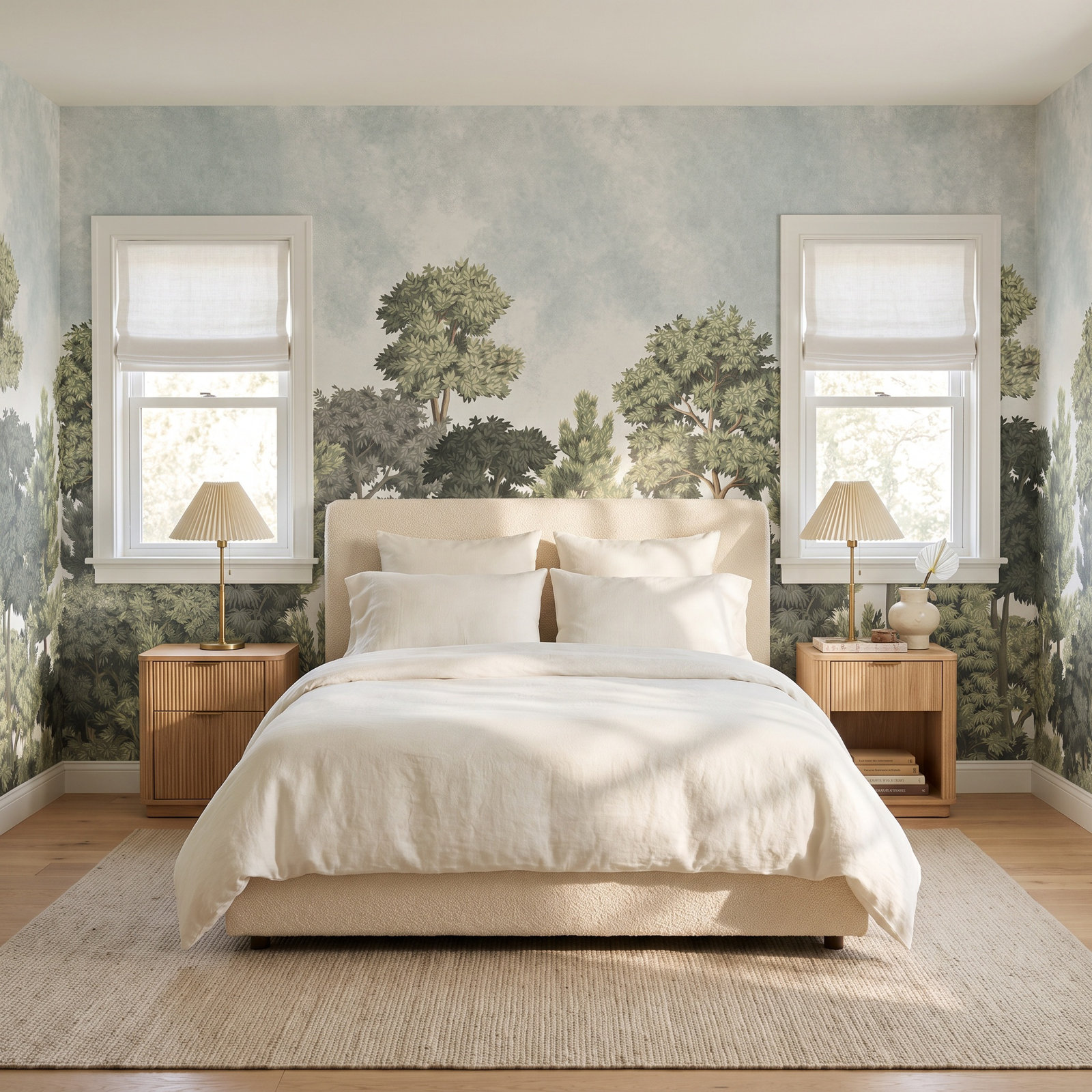 Corinna Wall Mural, Green
