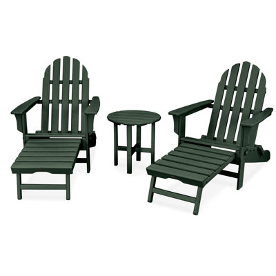 POLYWOOD Cape Cod 3-Piece Ultimate Adirondack Set