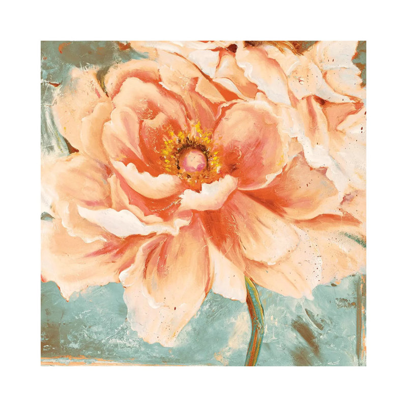 Beautiful Peonies Square I by Patricia Pinto - Wrapped Canvas Print, 93.98 cm H x 93.98 cm W