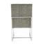 Chaise en velours Element-1958282640
