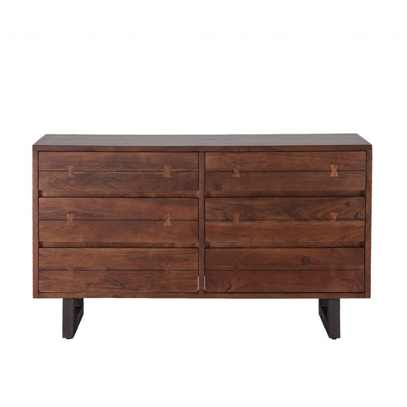Aspen 6 - Drawer Solid Wood Dresser